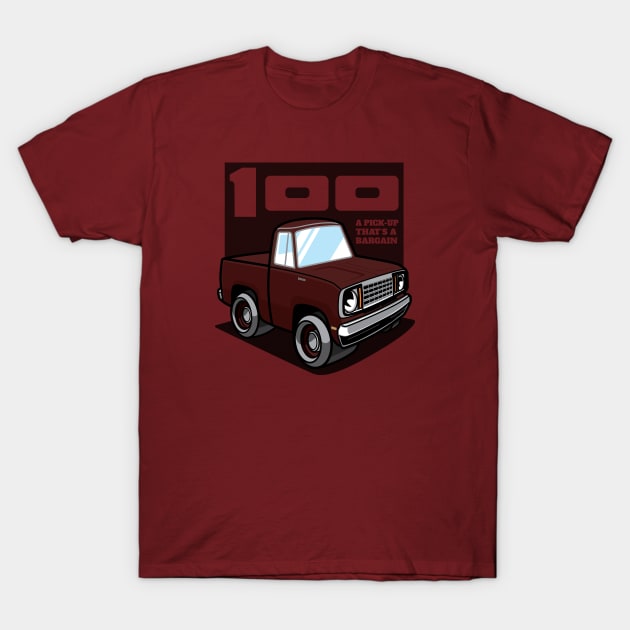 Candy Red Sunfire Poly - D-100 (1978) T-Shirt by jepegdesign